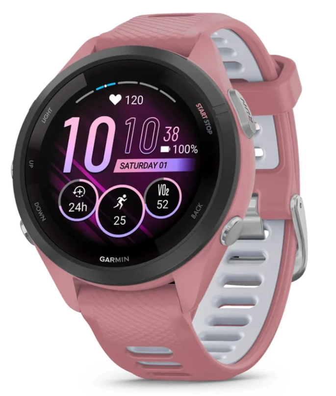 Smartwatch Garmin Forerunner 265S M Różowy
