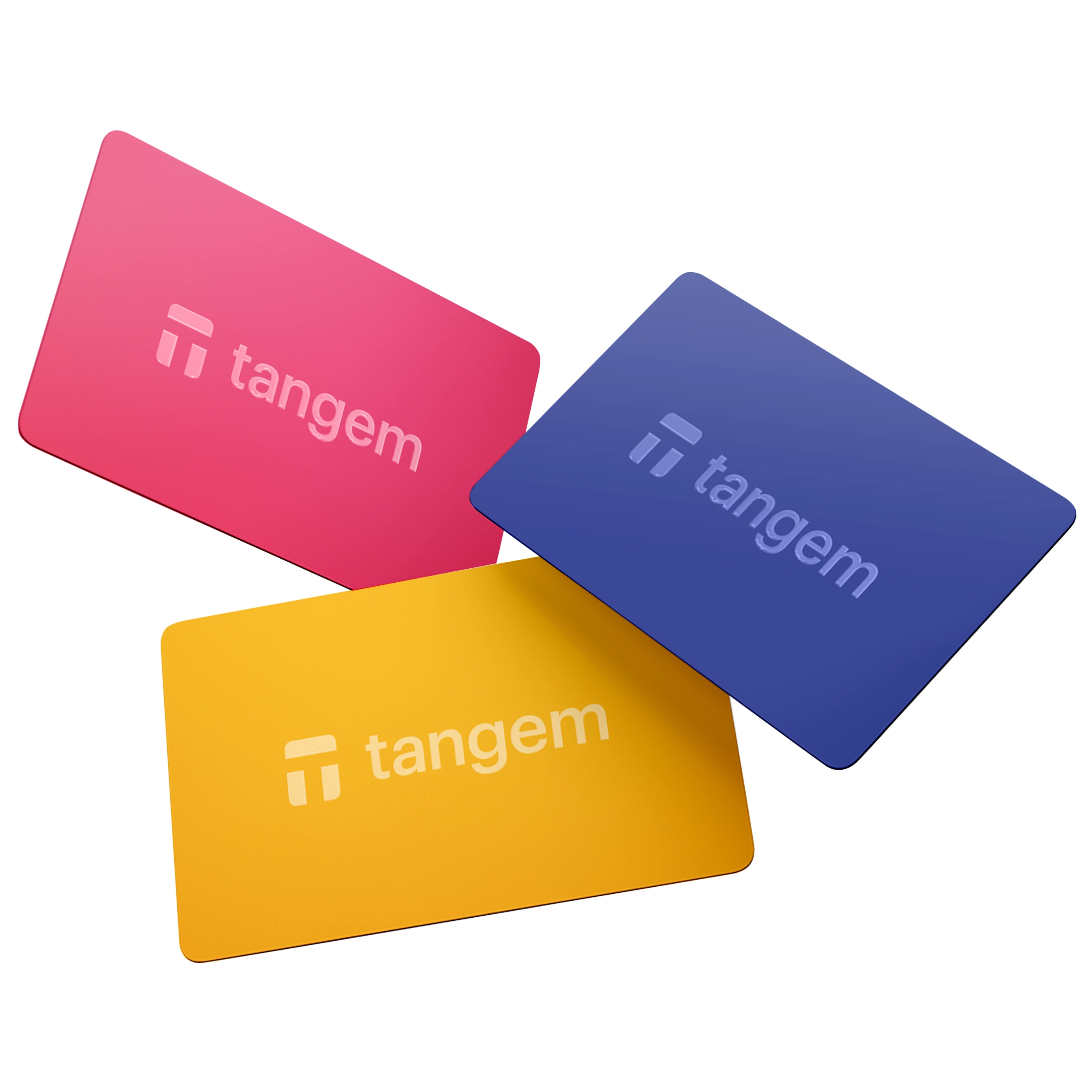Portfel kryptowalut Tangem Wallet 3 Card Set Spring Bloom 3szt.