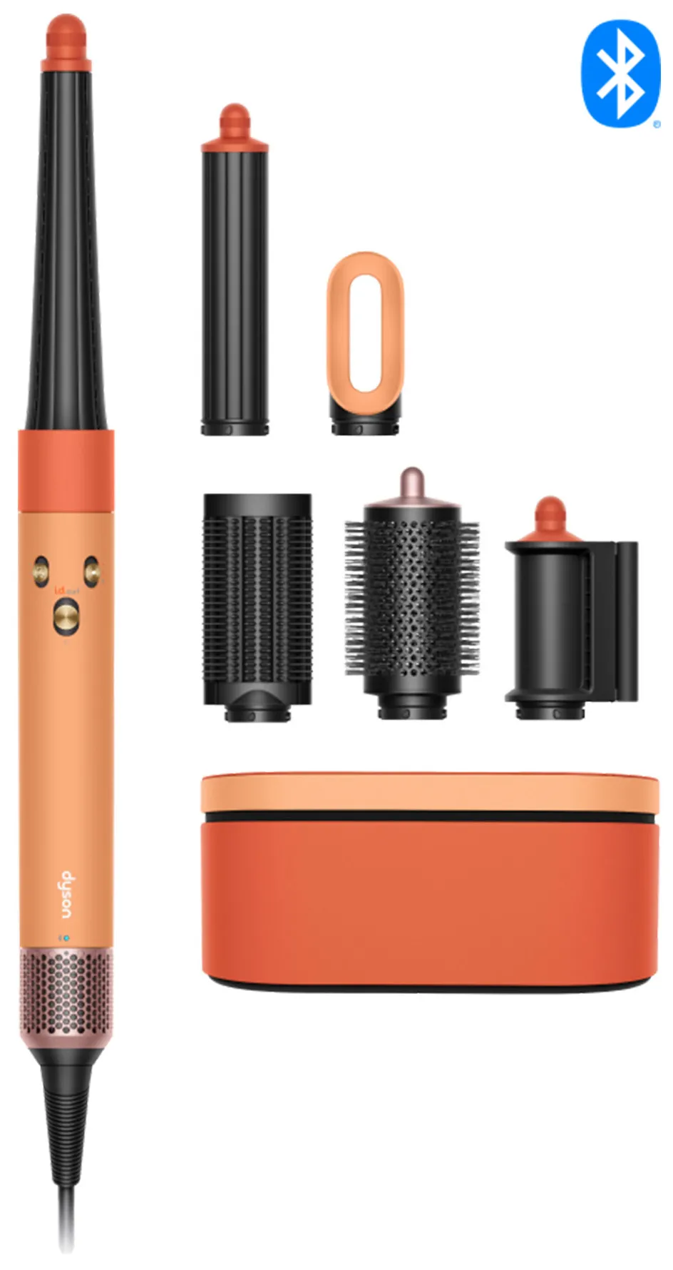 Suszarko-lokówka Dyson Airwrap i.d. Straight+Wavy 257389-01 Jonizacja Zimny nawiew Średnica szczotki 40mm 3 poziomy temperatury