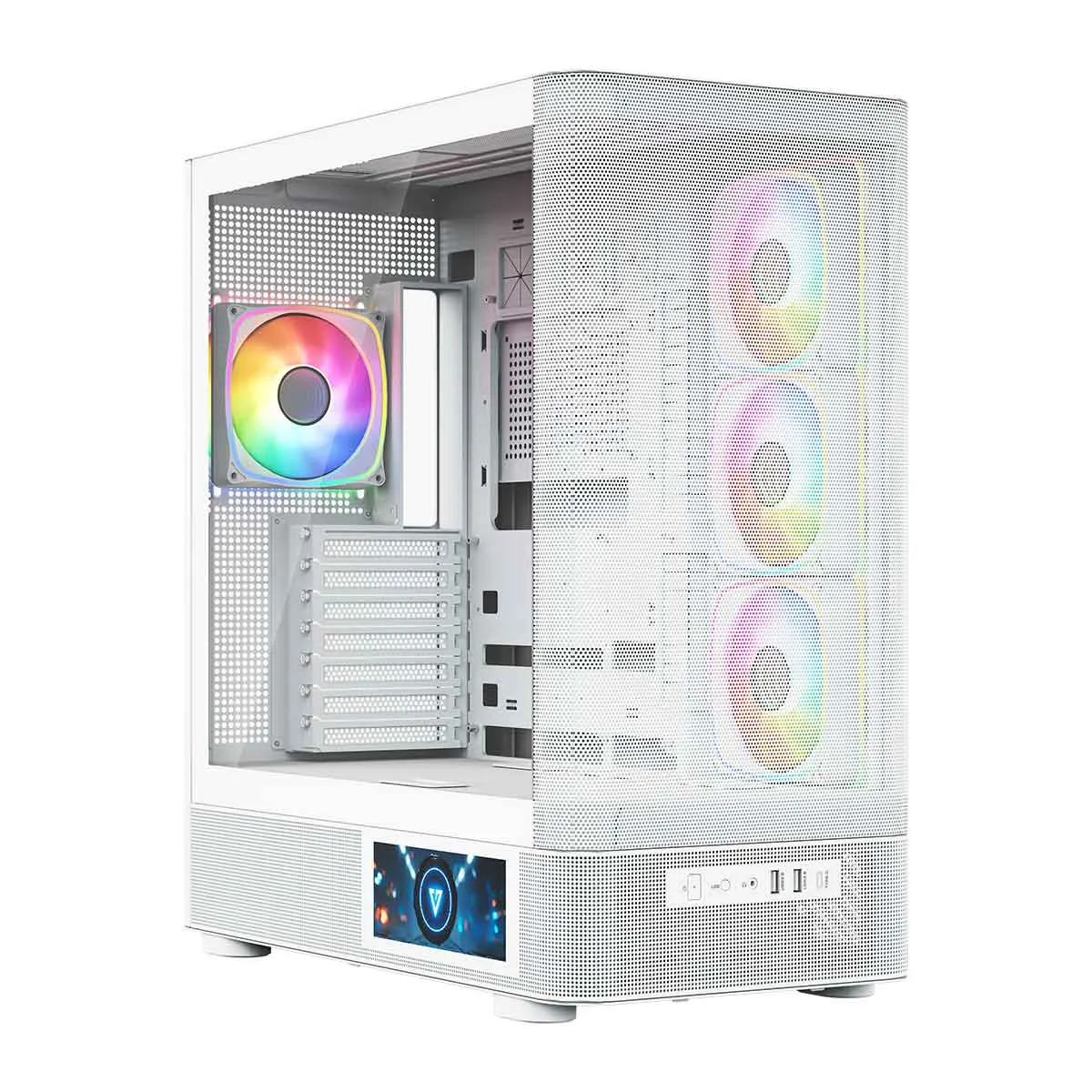 Obudowa MODECOM Volcano AQ400 ARGB Biały