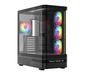 Obudowa MODECOM Volcano AQ200 ARGB Czarny