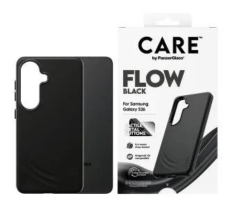 Etui PanzerGlass Flow QI do Galaxy S26 Czarny