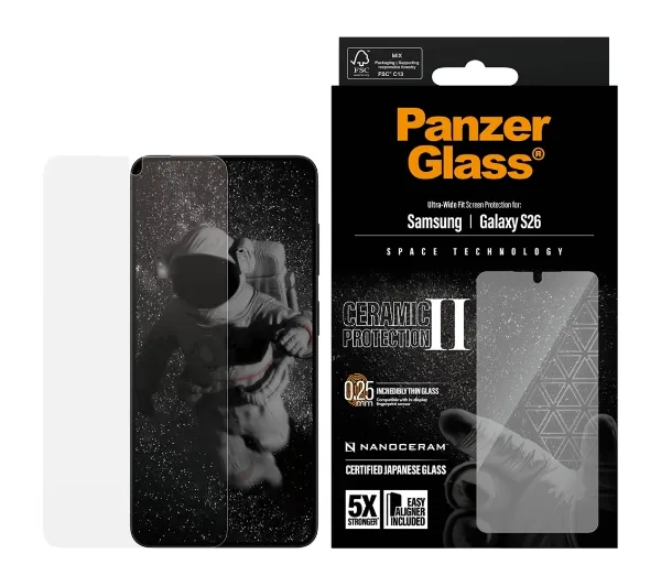 Szkło ochronne PanzerGlass Ceramic Screen Protector do Galaxy S26+