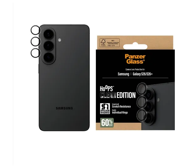 PanzerGlass Hoops Lens Protector do Galaxy S26/S26+
