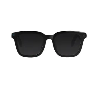 Okulary AR Colmi V03 AI UV z kwadratowymi oprawkami Czarny