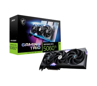 Karta graficzna MSI GeForce RTX 5060 Ti GAMING TRIO OC 8GB GDDR7 128bit DLSS 4