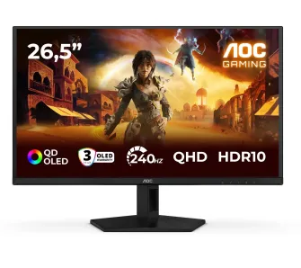 Monitor AOC Q27G41ZDF 26,5" 2K QD-OLED 240Hz 0,03ms Gamingowy
