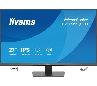 Monitor iiyama X2797QSU-B1 27" 2K IPS 75Hz 1ms MPRT