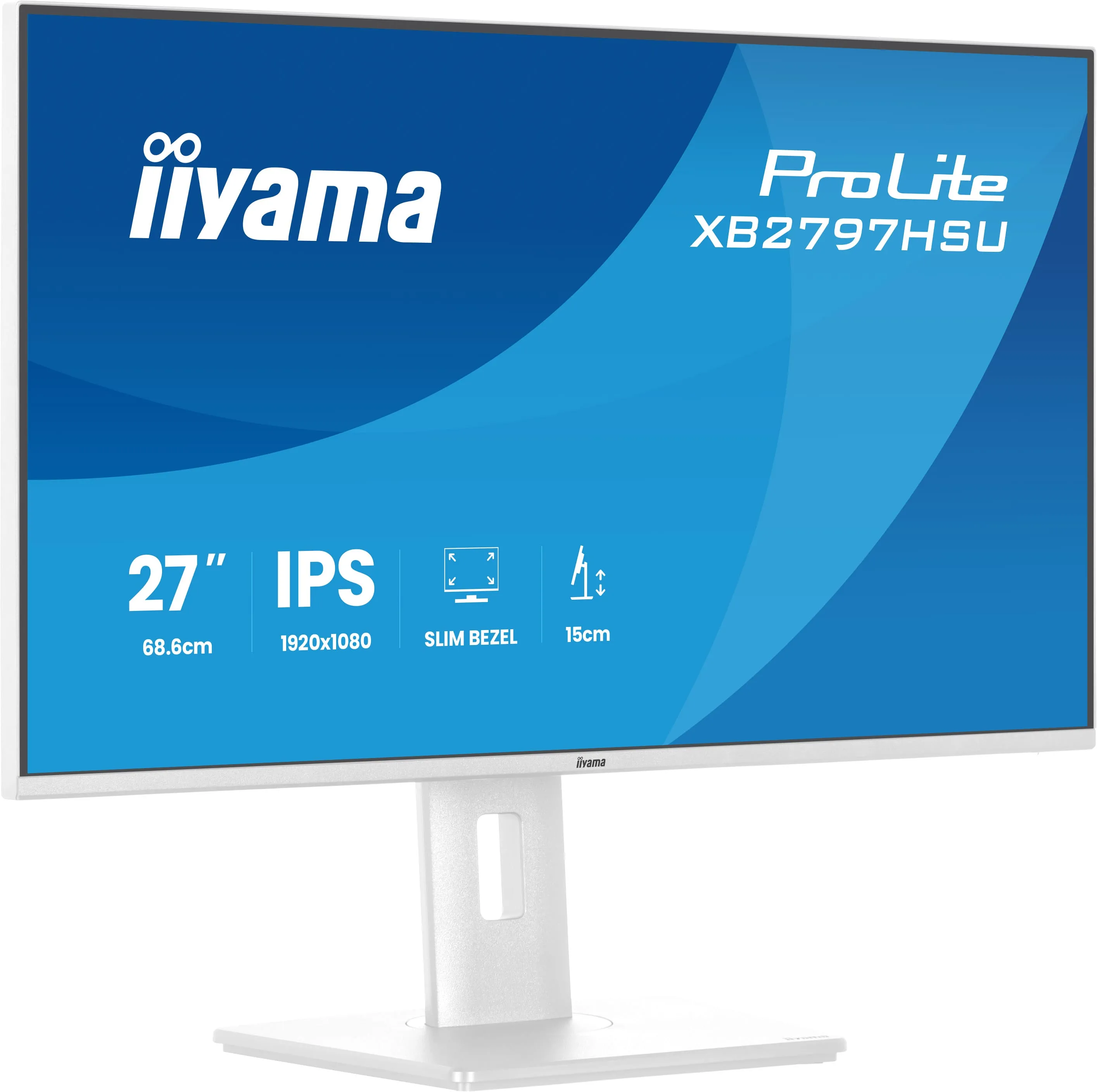 Monitor iiyama ProLite XB2797HSU-W1 27" Full HD IPS 120Hz 1ms MPRT
