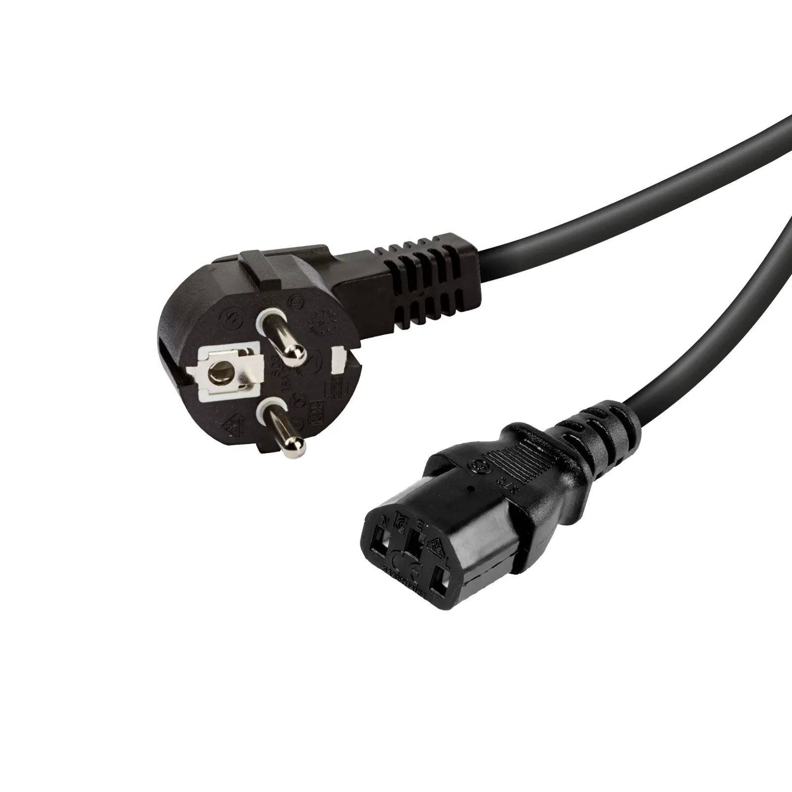 Kabel zasilający Vivanco VVITIEC180SHU 1,8m Czarny