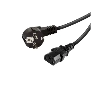 Kabel zasilający Vivanco VVITIEC180SHU 1,8m Czarny