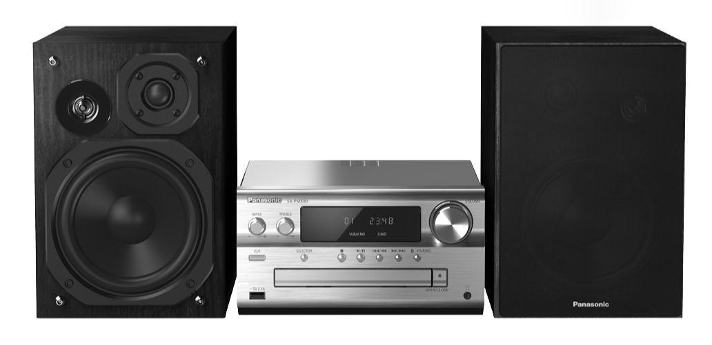 Wieża Panasonic SC-PMX80 (srebrny)