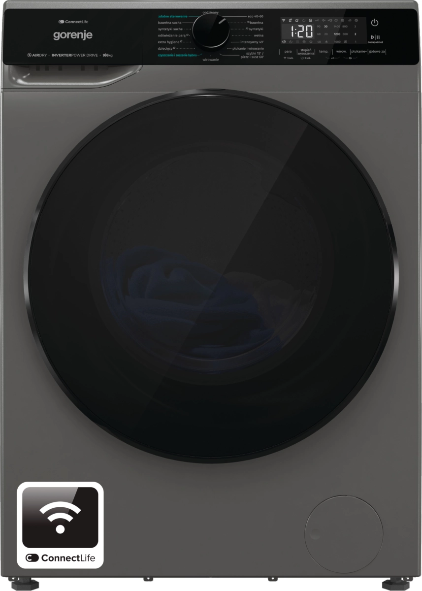 Pralko-suszarka Gorenje WD2PA964ADT 55cm 9kg/6kg Zdalne sterowanie