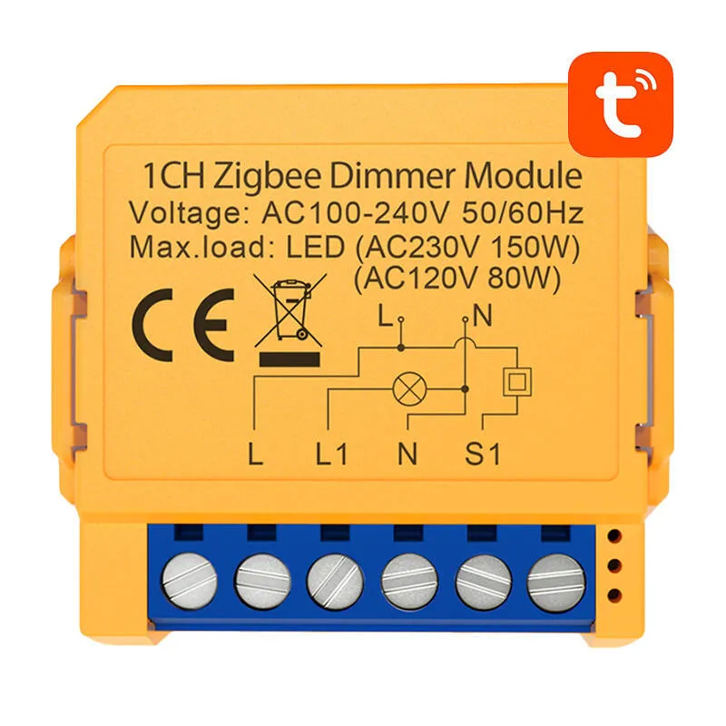 Przełącznik Avatto ZigBee ZDMS16-1 TUYA