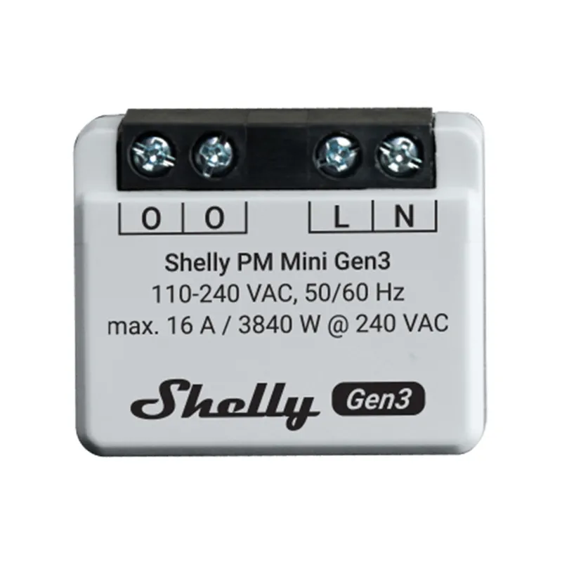 Inteligentny sterownik Shelly PM Mini Gen3 2szt
