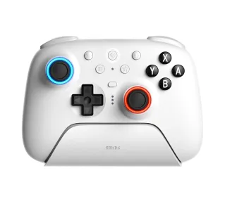 8BitDo Ultimate 2 Bluetooth Controller do Nintendo Switch / Switch 2 Bezprzewodowy Biały