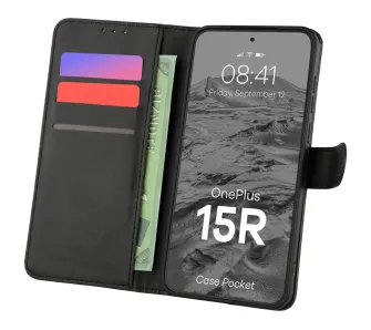 Etui Bizon Pocket do OnePlus 15R Czarny