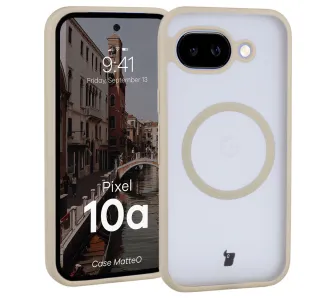 Etui Bizon MatteO do Google Pixel 10a Beżowy