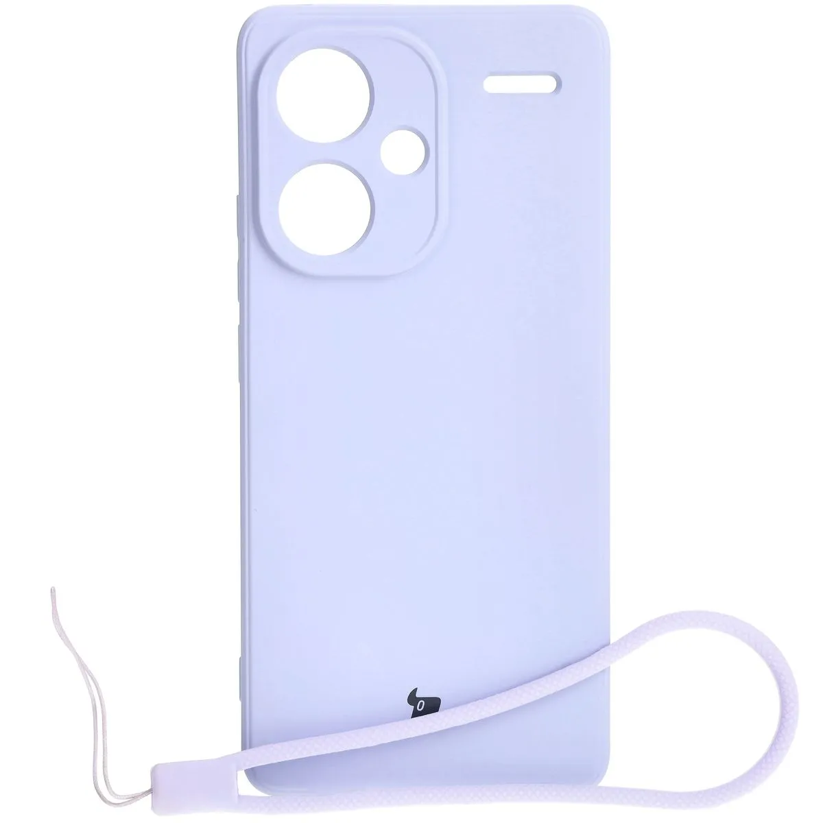 Etui Bizon Silicone Sq do Xiaomi Redmi Note 13 Pro Plus 5G Liliowy