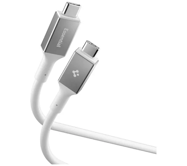 Kabel USB-C - USB-C SPIGEN EB10010CC Essential 100W 1 m Biały
