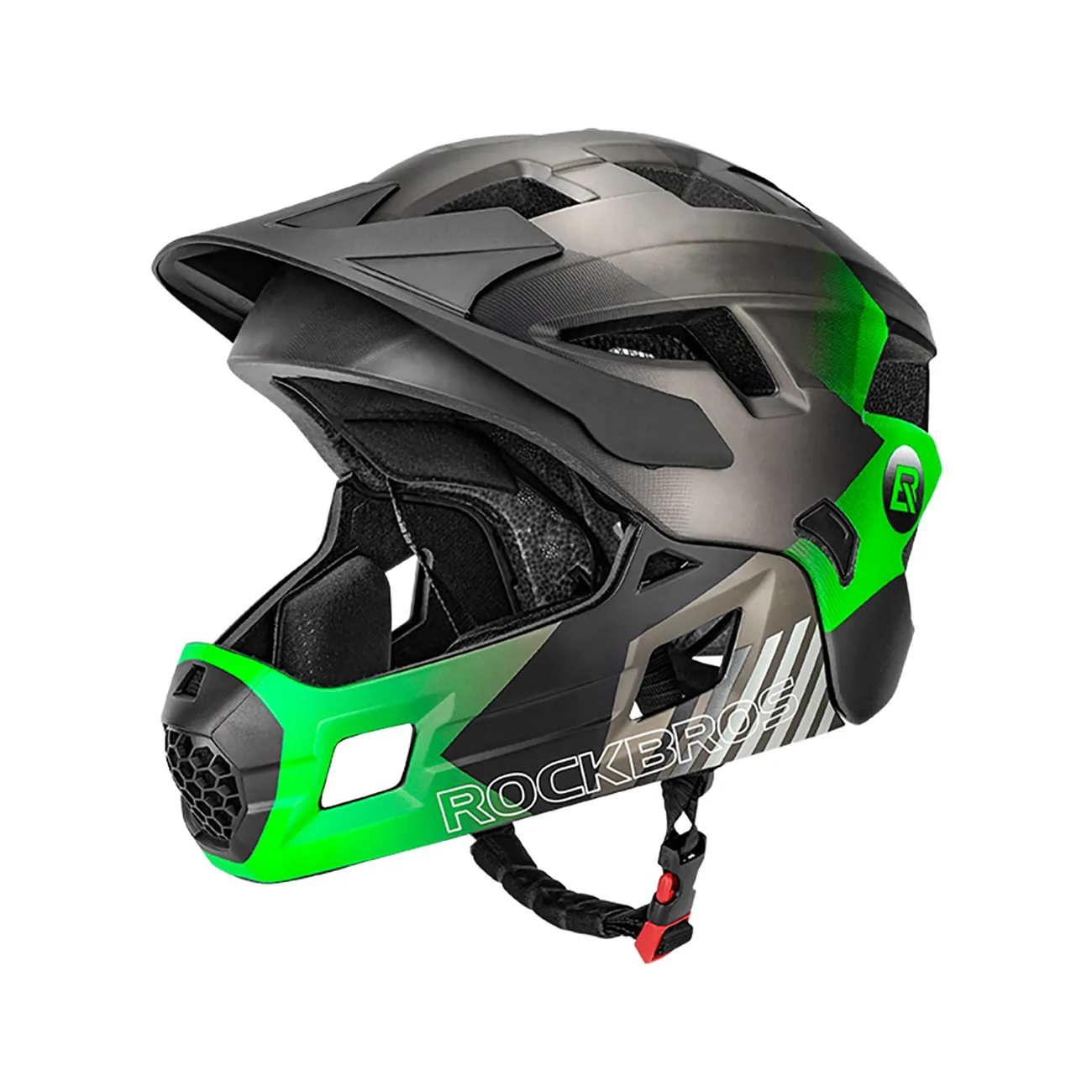 Kask RockBros TS-61 M Czarno-zielony