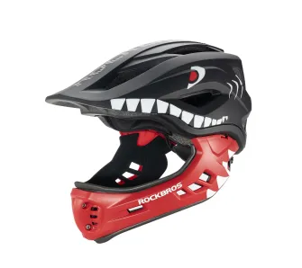 Kask RockBros TT-32006 S Czarno-czerwony