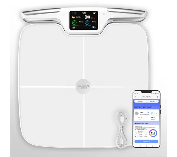 Wagi łazienkowe - Webber 05PS577 180kg