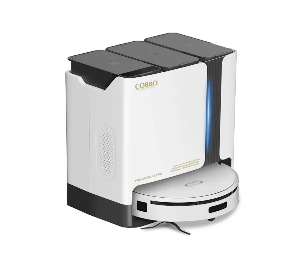 Roboty sprzątające - COBBO Pro 28 3D Ultra Funkcja mopowania Stacja oczyszczająca Tworzenie mapy pomieszczenia 68dB Funkcje AI