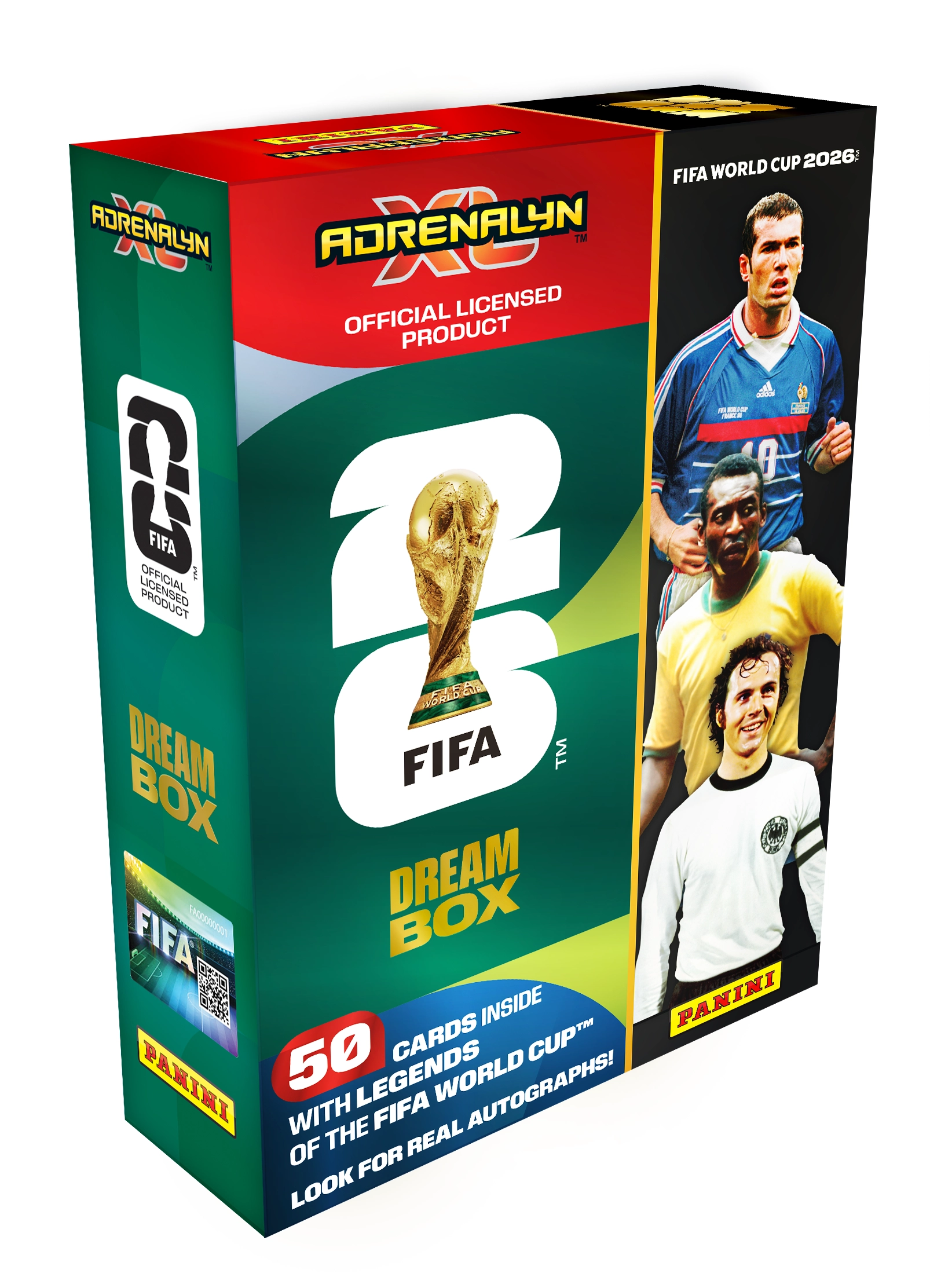 Karty kolekcjonerskie Panini FIFA World Cup 2026 - Dream Box