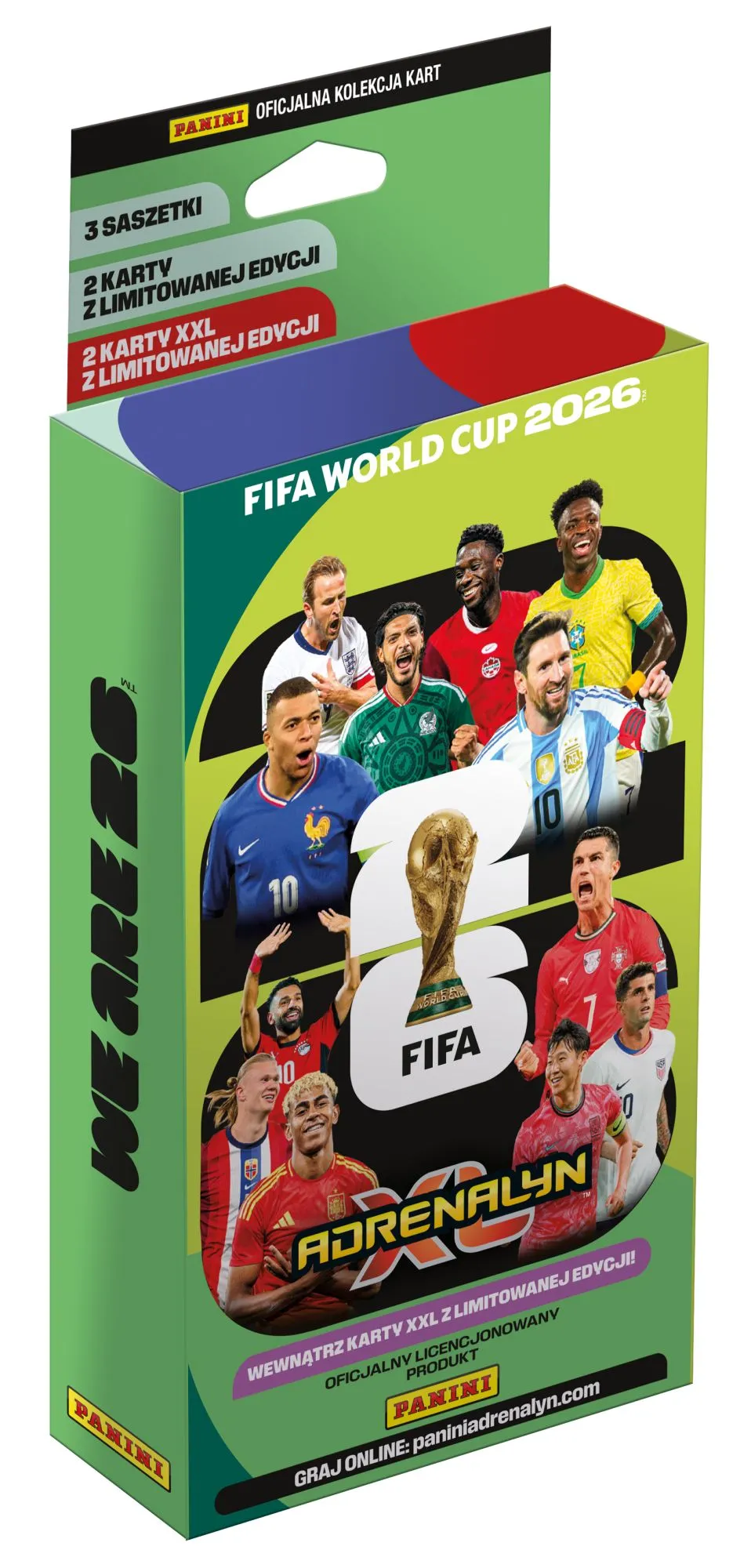 Karty kolekcjonerskie Panini FIFA World Cup 2026 - Blister XXL