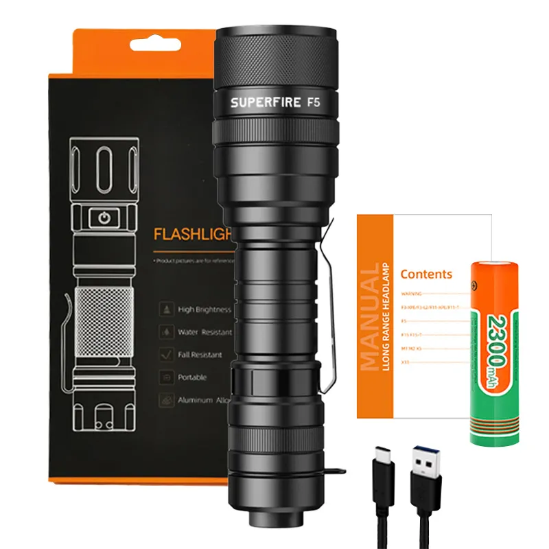 Latarka Superfire F5