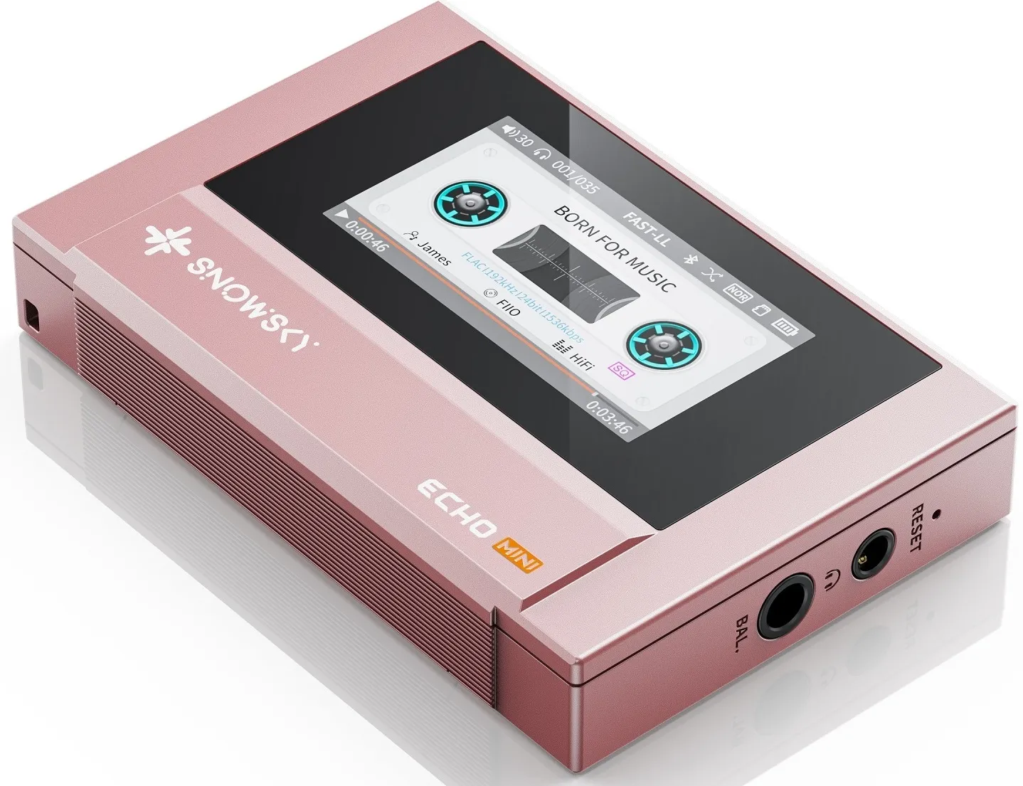 Odtwarzacz MP3 FiiO Echo Mini Różowy