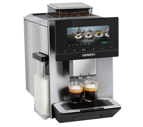 Ekspresy do kawy ciśnieniowe - Siemens EQ900 iAroma TQ923E43 Kawa na zimno