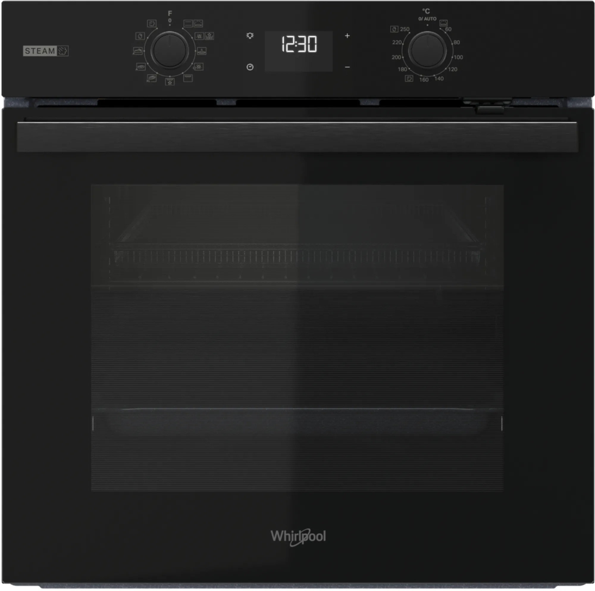Piekarnik elektryczny parowy Whirlpool OMR58HU1FB Steam+ Termoobieg Czarny