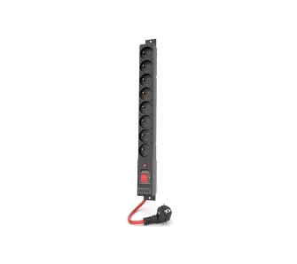 Listwa Acar R8 POWER 8 gniazd 10m Czarny