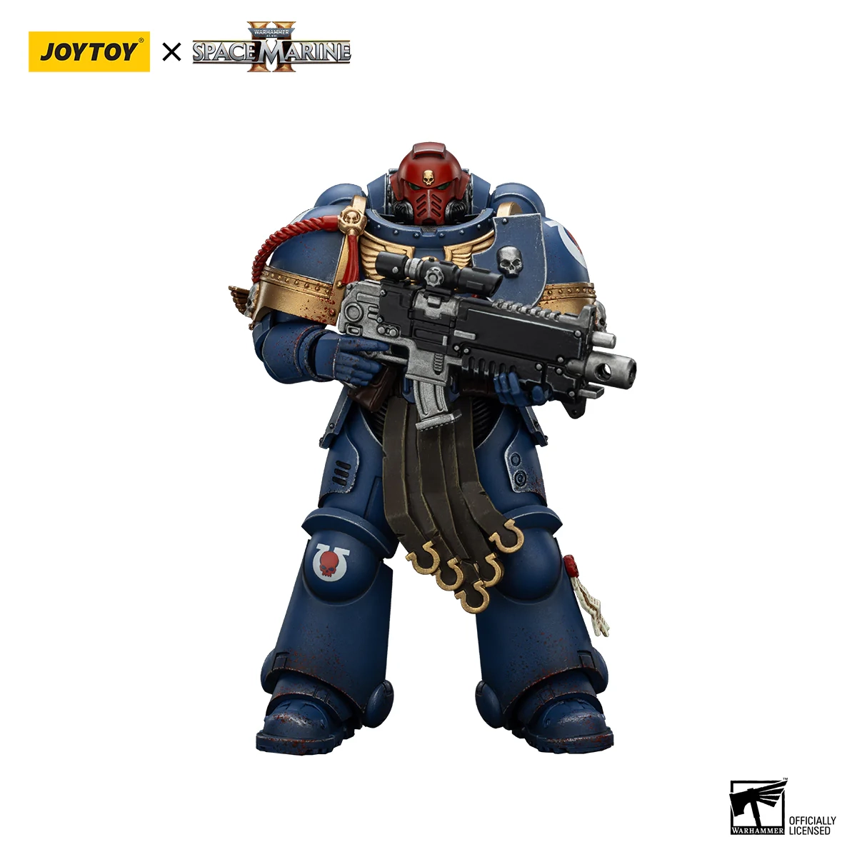 Figurka Joy Toy Warhammer 40k Space Marine 2 Ultramarines Sergeant Gadriel Collectors Edition