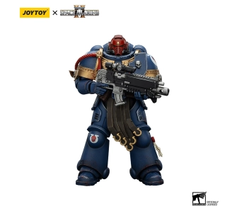Figurka Joy Toy Warhammer 40k Space Marine 2 Ultramarines Sergeant Gadriel Collectors Edition