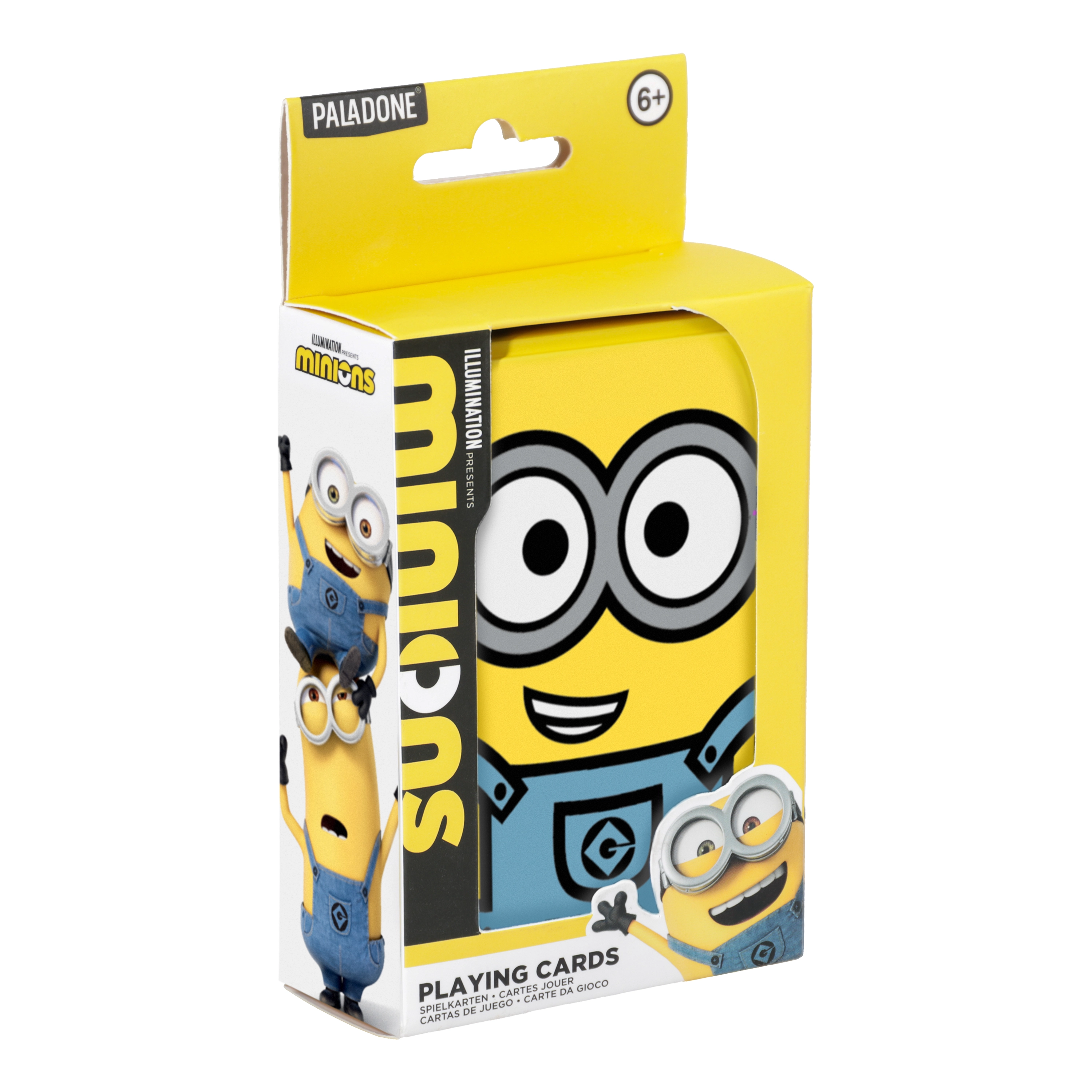 Karty do gry Paladone Minionki Playing Cards w Metalowej Puszce