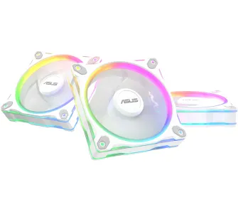 Zestaw wentylatorów ASUS Prime MR120 ARGB 120mm 3szt. Biały