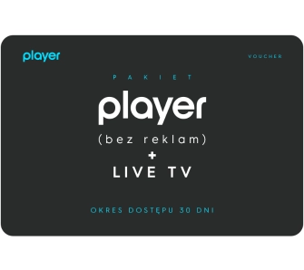 PLAYER (Bez Reklam) + LIVE TV 30 dni [Bon Agencyjny]