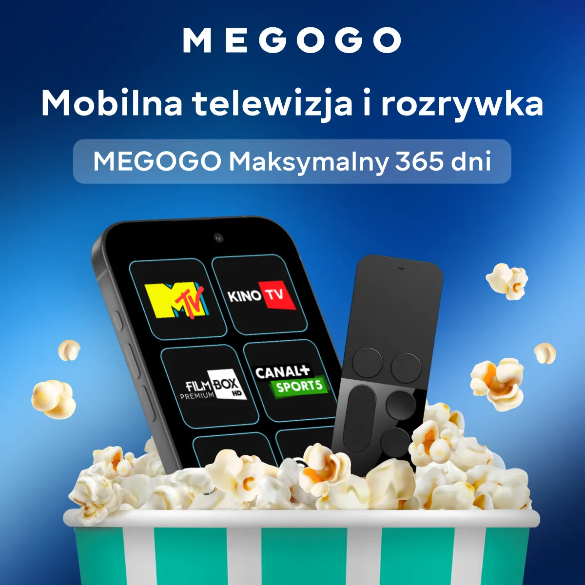 MEGOGO Pakiet maksymalny 12m-ce [Bon Agencyjny]