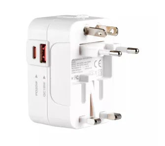 Adapter podróżny Vayox VA0408 USB-A USB-C PD 20W