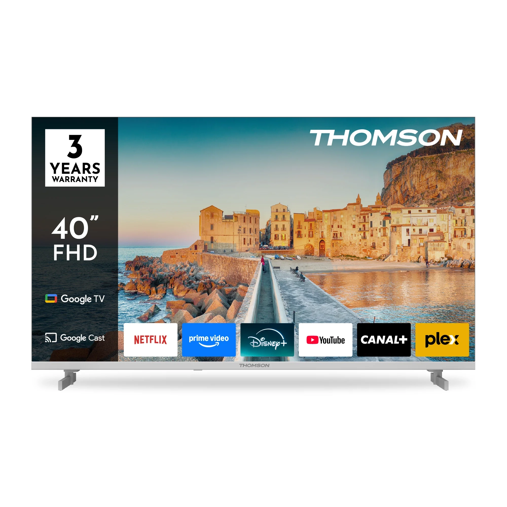Telewizor Thomson 40FG2S15W 40" Full HD Google TV DVB-T2 Biały