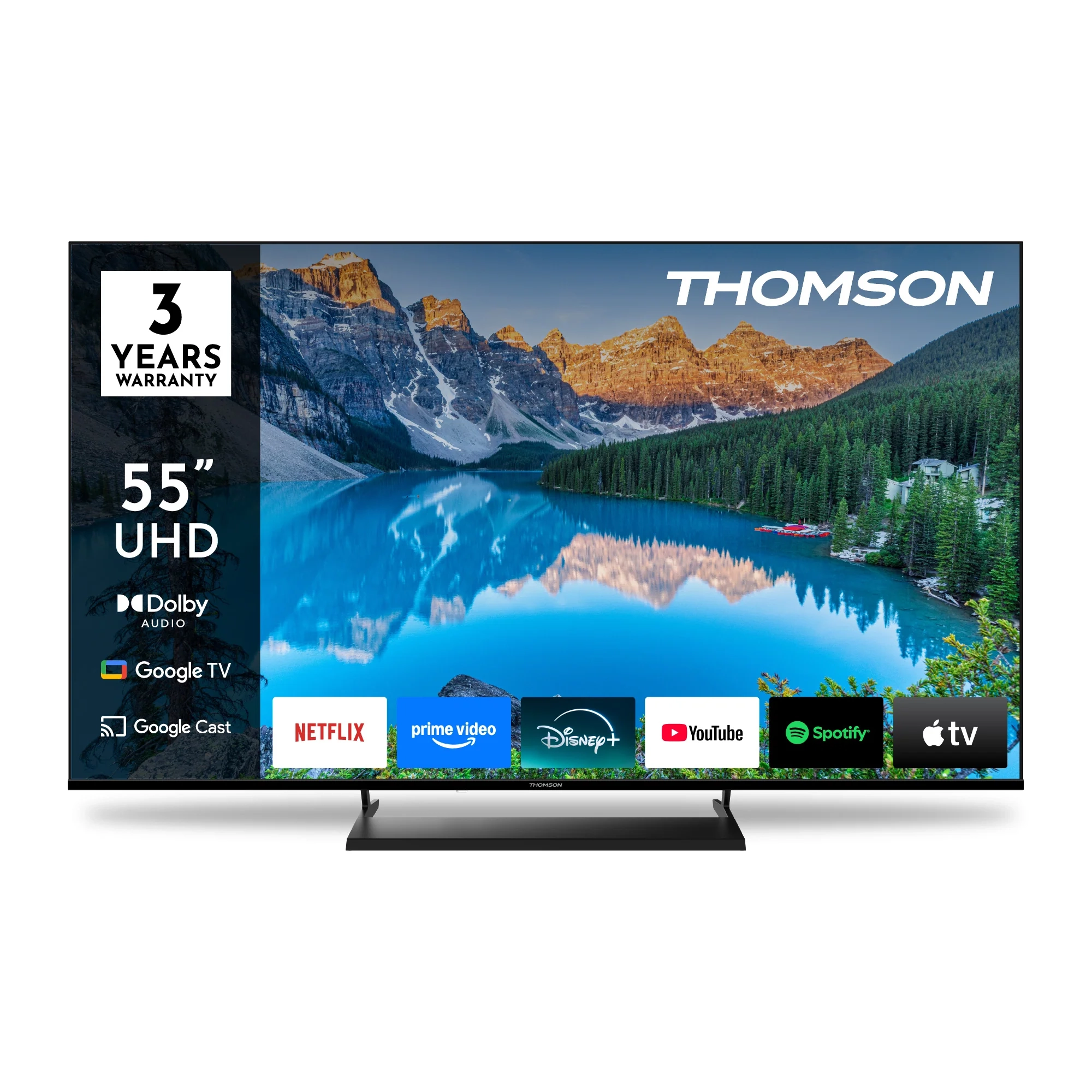 Telewizor Thomson 55UG5X15 55" LED 4K 60Hz Google TV HDMI 2.1 DVB-T2