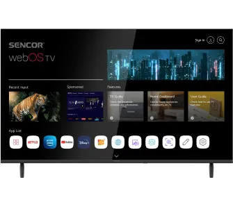 Telewizor Sencor SLE 43FS803B 43" Full HD webOS Smart TV DVB-T2