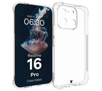 Etui Bizon Case Salpa do Realme 16 Pro 5G Przezroczysty