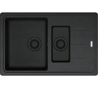 Zlewozmywak Franke Basis BFG 651-78 Granitowy Czarny mat