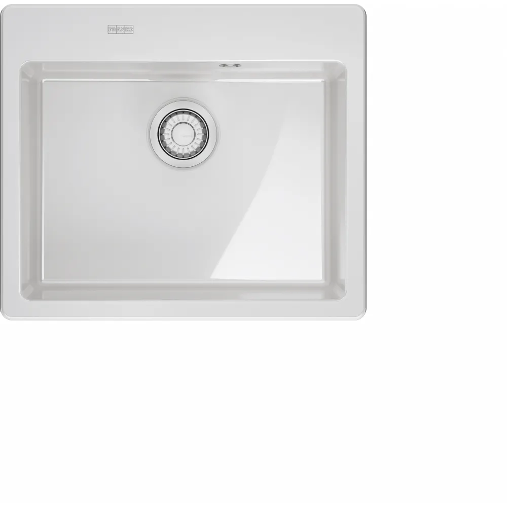 Zlewozmywak Franke Mythos MYK 610-52 Fraceram Biały połysk