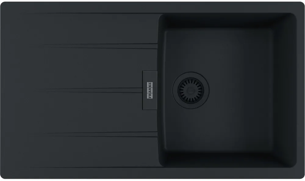 Zlewozmywak Franke Centro CNG 611-86 Granitowy Czarny mat