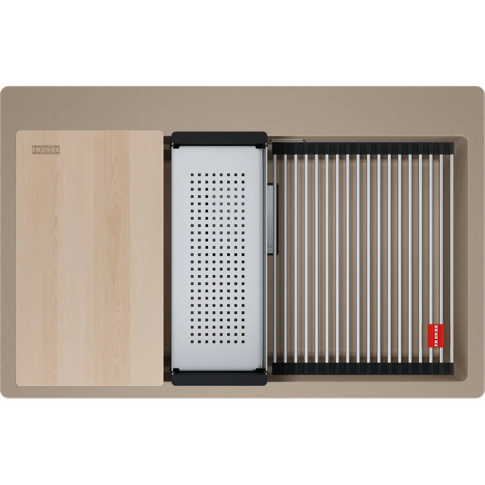 Zlewozmywak Franke Kanon KNG PRO 610-73 FTL Granitowy Cappuccino